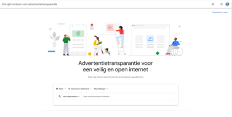 Ads advertentietransparantie centrum